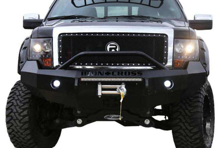 Iron Cross 2017-2021 FORD F250/F350 Winch Front Bumper With Push Bar 22-425-17 - BumperStock