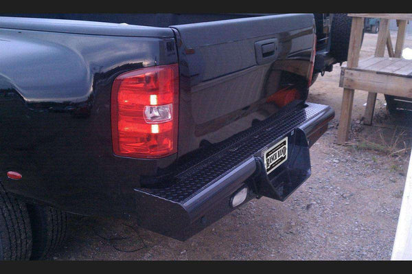 Ranch Hand BBC080BLSL 2007.5-2010 Chevy Silverado 2500/3500 HD Legend Rear Bumper-BumperStock
