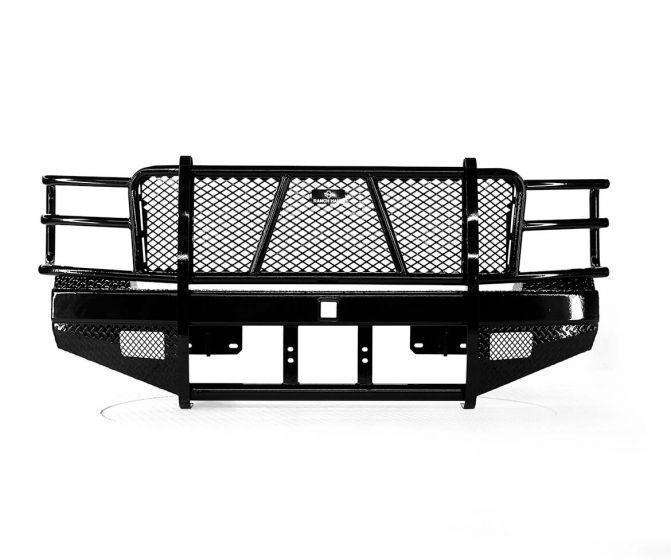 Ranch Hand FBC115BLR 2011-2014 Chevy Silverado 2500/3500 HD Sport Front Bumper 15K Winch Ready-BumperStock