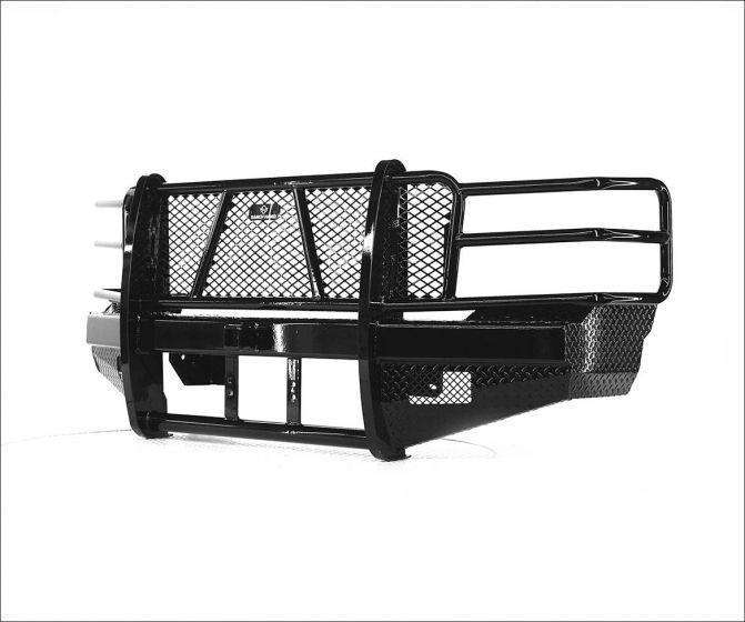 Ranch Hand FBC115BLR 2011-2014 Chevy Silverado 2500/3500 HD Sport Front Bumper 15K Winch Ready-BumperStock