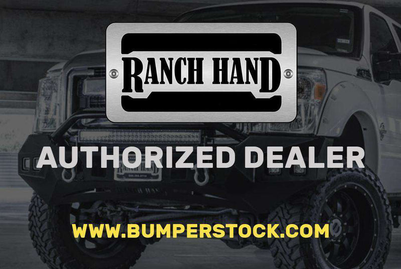 Ranch Hand FBF995BLR 2000-2004 Ford Excursion Sport Front Bumper 15K Winch Ready-BumperStock