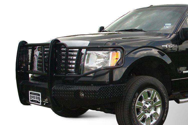 Ranch Hand FSF09HBL1 Ford F150 2009-2014 Summit Front Bumper-BumperStock