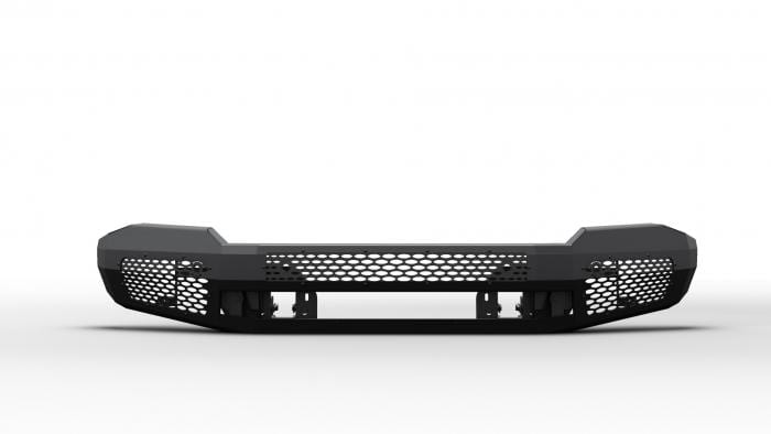 Ranch Hand MFC19HBMN 2019-2021 Chevy Silverado 1500 Midnight Front Bumper-BumperStock