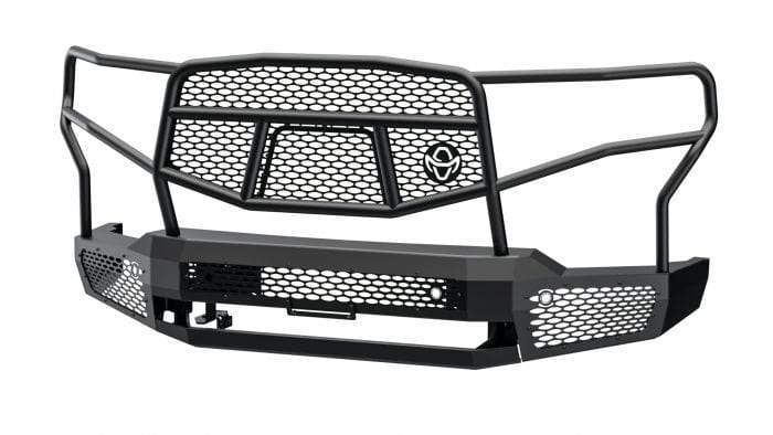 Ranch Hand MFC201BM1 2020-2023 Chevy Silverado 2500/3500 HD Midnight Front Bumper with Grille Guard - BumperStock