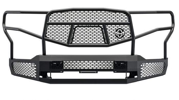 Ranch Hand MFC201BM1 2020-2023 Chevy Silverado 2500/3500 HD Midnight Front Bumper with Grille Guard - BumperStock