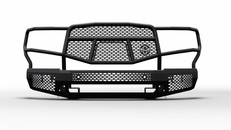 Ranch Hand MFF201BM1 2017-2021 Ford F250/F350 Midnight Front Bumper with Grille Guard-BumperStock