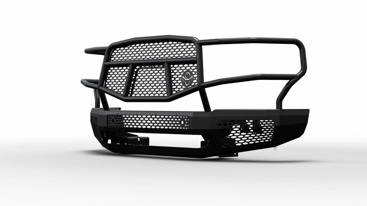 Ranch Hand MFF201BM1 2017-2021 Ford F250/F350 Midnight Front Bumper with Grille Guard-BumperStock