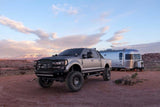 Ranch Hand MFF201BM1 2017-2021 Ford F250/F350 Midnight Front Bumper with Grille Guard-BumperStock