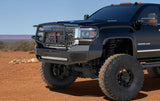 Ranch Hand MFG151BM1 2015-2019 GMC Sierra 2500/3500 HD Midnight Front Bumper with Grille Guard-BumperStock