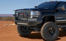 Ranch Hand MFG151BM1 2015-2019 GMC Sierra 2500/3500 HD Midnight Front Bumper with Grille Guard-BumperStock