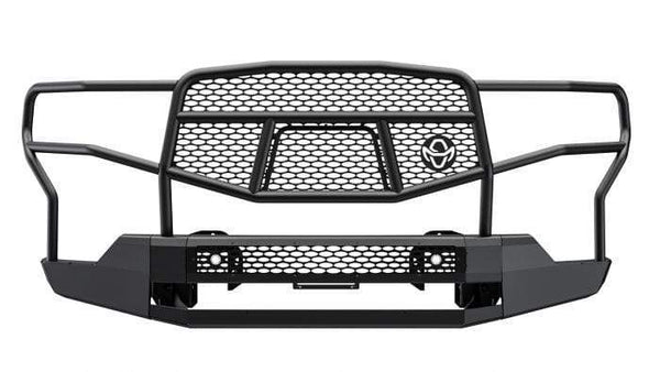 Ranch Hand MFG19HBM1 2019-2021 GMC Sierra 1500 Midnight Front Bumper with Grille Guard-BumperStock