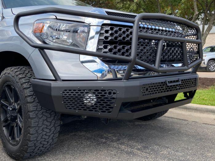 Ranch Hand MFT14HBM1 2014-2021 Toyota Tundra Midnight Front Bumper with Grille Guard-BumperStock