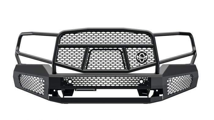 Ranch Hand MFT16MBM1 2016-2022 Toyota Tacoma Midnight Front Bumper with Grille Guard - BumperStock