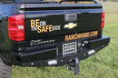 Ranch Hand SBC14HBLSL 2014-2018 Chevy Silverado 1500 Sport Rear Bumper-BumperStock