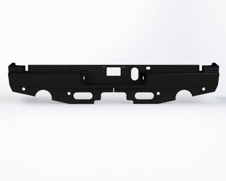 Ranch Hand SBD19HBLSLE 2019-2021 Dodge Ram 1500 Sport Rear Bumper Dual Exhaust-BumperStock