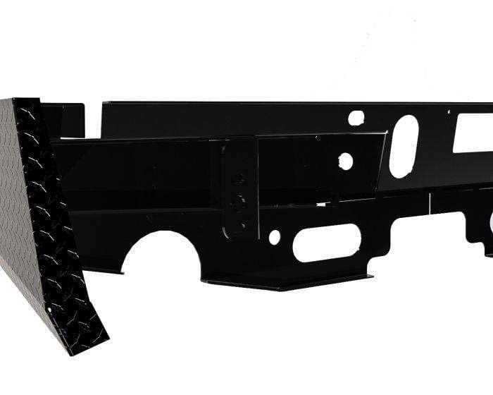 Ranch Hand SBD19HBLSLE 2019-2021 Dodge Ram 1500 Sport Rear Bumper Dual Exhaust-BumperStock