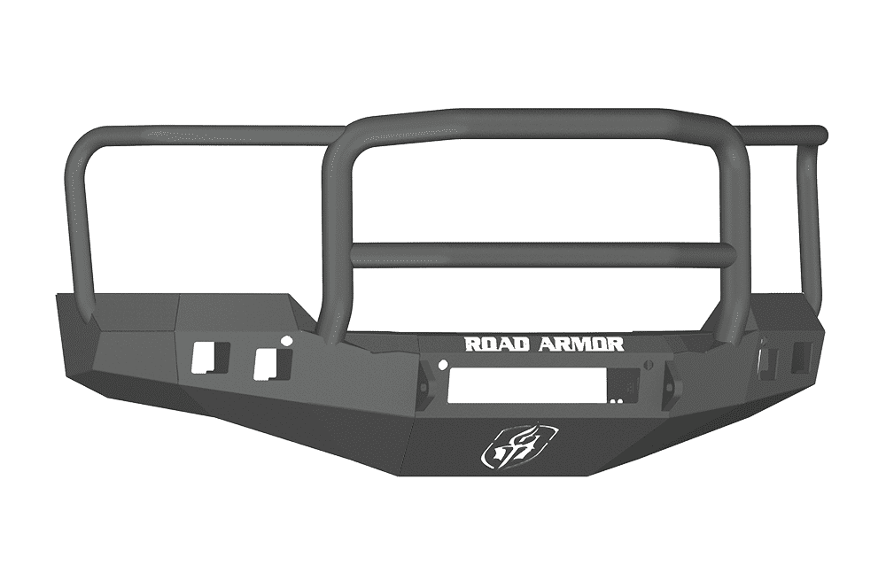Road Armor 316R5B-NW 2016-2018 Chevy Silverado 1500 Stealth Front Non-Winch Bumper Lonestar Guard-BumperStock