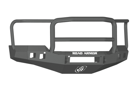 Road Armor 316R5B-NW 2016-2018 Chevy Silverado 1500 Stealth Front Non-Winch Bumper Lonestar Guard-BumperStock