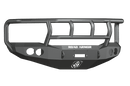 Road Armor 44072B 2006-2008 Dodge Ram 1500 Winch Front Bumper with Titan II Guard and Round Light Holes - Satin Black-BumperStock