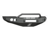 Road Armor 44074B-NW 2006-2008 Dodge Ram 1500 Non-Winch Front Bumper with Pre-Runner Guard and Round Light Holes - Satin Black-BumperStock