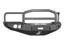 Road Armor 44075B 2006-2008 Dodge Ram 1500 Winch Front Bumper with Lonestar Guard and Round Light Holes - Satin Black-BumperStock