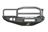 Road Armor 44075B-NW 2006-2008 Dodge Ram 1500 Non-Winch Front Bumper with Lonestar Guard and Round Light Holes - Satin Black-BumperStock