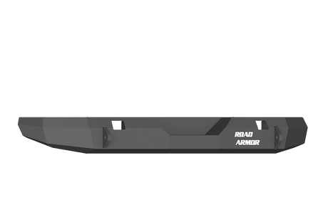 Road Armor 508R0B 2007-2017 Jeep Wrangler JK Non-Winch Rear Bumper with Base Guard and Rectangle Light Holes - Satin Black-BumperStock