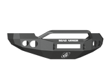 Road Armor 60504B-NW 2005-2007 Ford F250/F350/F450 / Excursion Non-Winch Front Bumper with Pre-Runner Guard and Round Light Holes - Satin Black-BumperStock