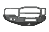 Road Armor 605R5B-NW 2005-2007 Ford F250/F350/F450 / Excursion Non-Winch Front Bumper with Lonestar Guard and Square Light Holes - Satin Black-BumperStock