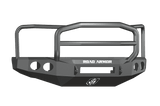 Road Armor 60805B-NW 2008-2010 Ford F250/F350/F450 Non-Winch Front Bumper with Lonestar Guard and Round Light Holes - Satin Black-BumperStock