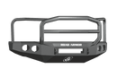 Road Armor 60805B-NW 2008-2010 Ford F250/F350/F450 Non-Winch Front Bumper with Lonestar Guard and Round Light Holes - Satin Black-BumperStock