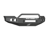 Road Armor 61104B-NW 2011-2016 Ford F250/F350/F450 Non-Winch Front Bumper with Pre-Runner Guard and Round Light Holes - Satin Black-BumperStock