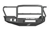 Road Armor 61105B-NW 2011-2016 Ford F250/F350/F450 Non-Winch Front Bumper with Lonestar Guard and Round Light Holes - Satin Black-BumperStock