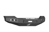 Road Armor 611R0B 2011-2016 Ford F250/F350/F450 Winch Front Bumper with Base Guard and Square Light Holes - Satin Black-BumperStock