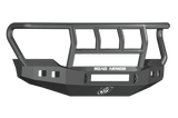 Road Armor 611R2B-NW 2011-2016 Ford F250/F350/F450 Non-Winch Front Bumper with Titan II Guard and Square Light Holes - Satin Black-BumperStock