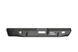Road Armor 61200B 1999-2007 Ford Excursion Winch Rear Bumper with Base Guard and Rectangle Light Holes - Satin Black-BumperStock