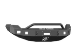 Road Armor 613R4B 2009-2014 Ford F150 Winch Front Bumper with Pre-Runner Guard and Square Light Holes - Satin Black-BumperStock