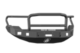 Road Armor 613R5B 2009-2014 Ford F150 Winch Front Bumper with Lonestar Guard and Square Light Holes - Satin Black-BumperStock