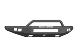 Road Armor 614R4B-NW 2010-2014 Ford F150 Raptor Non-Winch Front Bumper with Pre-Runner Guard and Square Light Holes - Satin Black-BumperStock