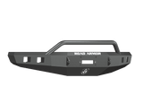 Road Armor 615R4B 2015-2017 Ford F150 Winch Front Bumper with Pre-Runner Guard and Square Light Holes - Satin Black-BumperStock