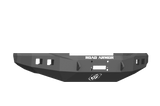 Road Armor 61740B 2017-2021 Ford F450/F550 Winch Front Bumper with Base Guard and Square Light Holes - Satin Black-BumperStock