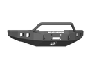 Road Armor 61744B 2017-2020 Ford F450/F550 Winch Front Bumper with Pre-Runner Guard and Square Light Holes - Satin Black-BumperStock