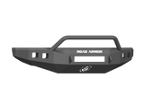 Road Armor 61744B-NW 2017-2020 Ford F450/F550 Non-Winch Front Bumper with Pre-Runner Guard and Square Light Holes - Satin Black-BumperStock