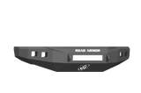 Road Armor 617F0B-NW 2017-2020 Ford F250/F350 Non-Winch Front Bumper with Base Guard and Square Light Holes - Satin Black-BumperStock