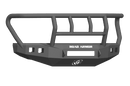 Road Armor 617F2B-NW 2017-2020 Ford F250/F350 Non-Winch Front Bumper with Titan II Guard and Square Light Holes - Satin Black-BumperStock