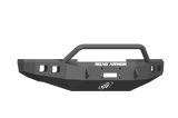 Road Armor 617F4B 2017-2020 Ford F250/F350 Winch Front Bumper with Pre-Runner Guard and Square Light Holes - Satin Black-BumperStock
