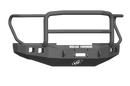 Road Armor 617F5B 2017-2020 Ford F250/F350 Winch Front Bumper with Lonestar Guard and Square Light Holes - Satin Black-BumperStock