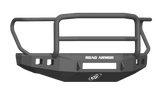 Road Armor 617F5B-NW 2017-2020 Ford F250/F350 Non-Winch Front Bumper with Lonestar Guard and Square Light Holes - Satin Black-BumperStock
