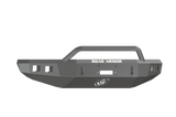 Road Armor 914R4B 2014-2021 Toyota Tundra Winch Front Bumper with Pre-Runner Guard and Square Light Holes - Satin Black-BumperStock