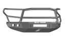Road Armor 914R5B-NW 2014-2021 Toyota Tundra Non-Winch Front Bumper with Lonestar Guard and Square Light Holes - Satin Black-BumperStock